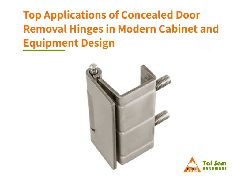 Top Applications of Concealed Door Removal Hinges in Modern Cabinet and Equipment Design