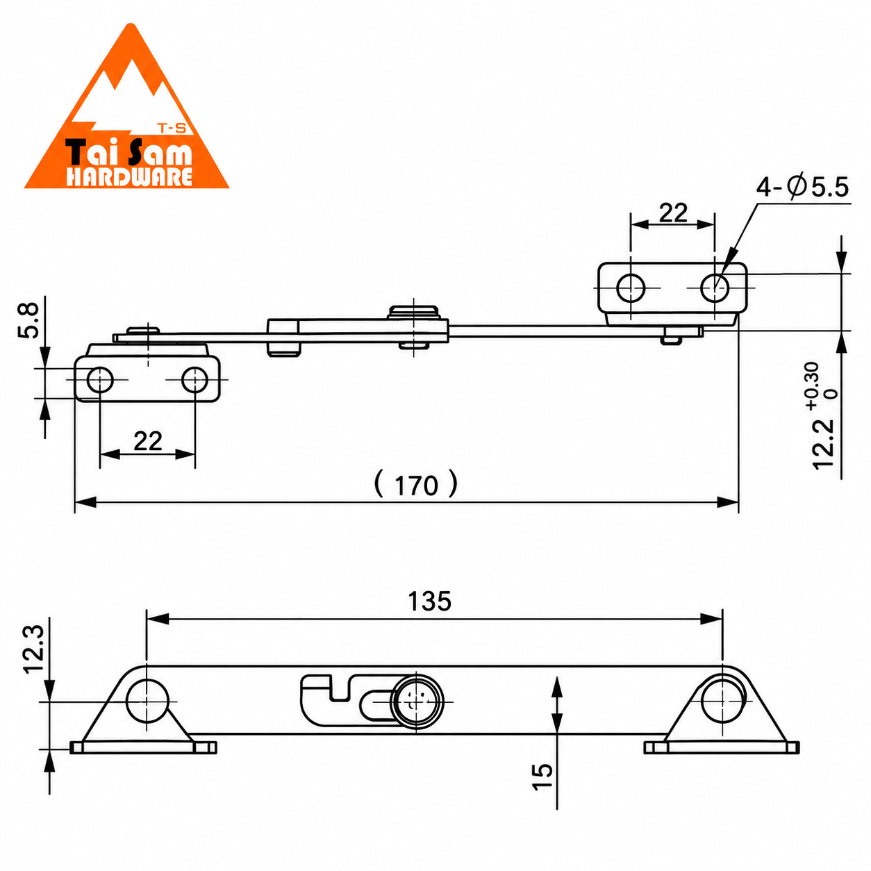 Door Stay KS-91-3L